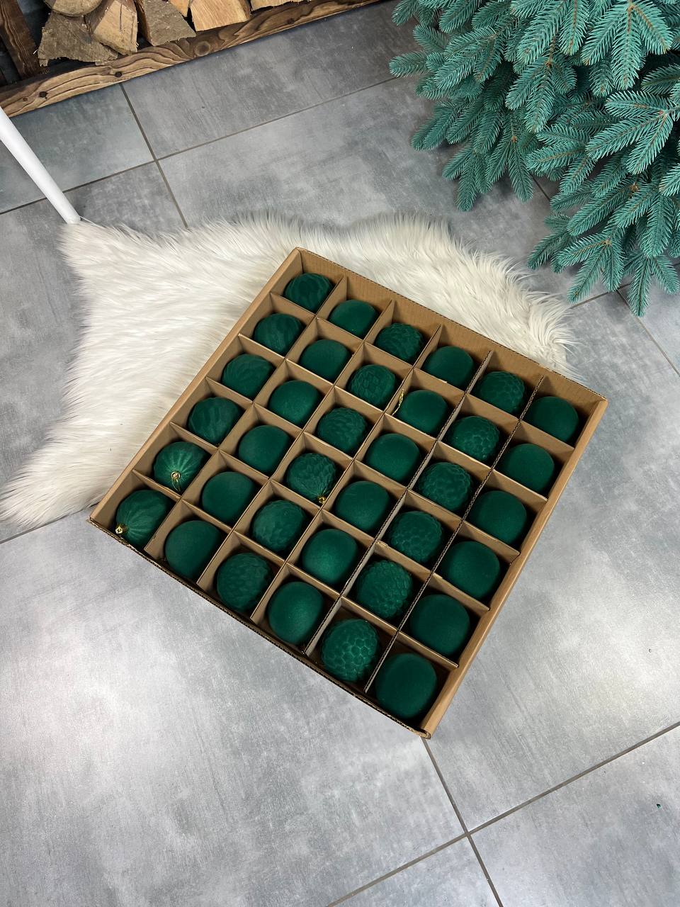 Подарунковий набір «Оксамитовий дует» - СМАРАГДОВИЙ 🍃