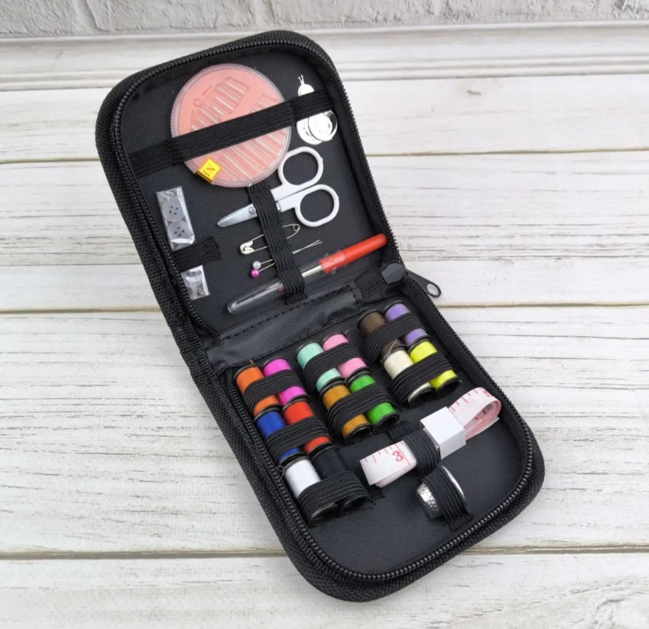 Портативний дорожній швейний набір, Набір для шиття, розмір 25*10 см