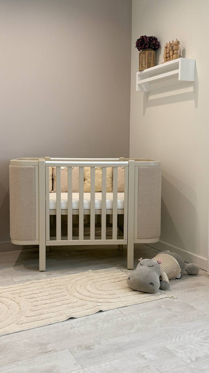 Дитяче ліжечко Angelo Luna Teddy, мокко