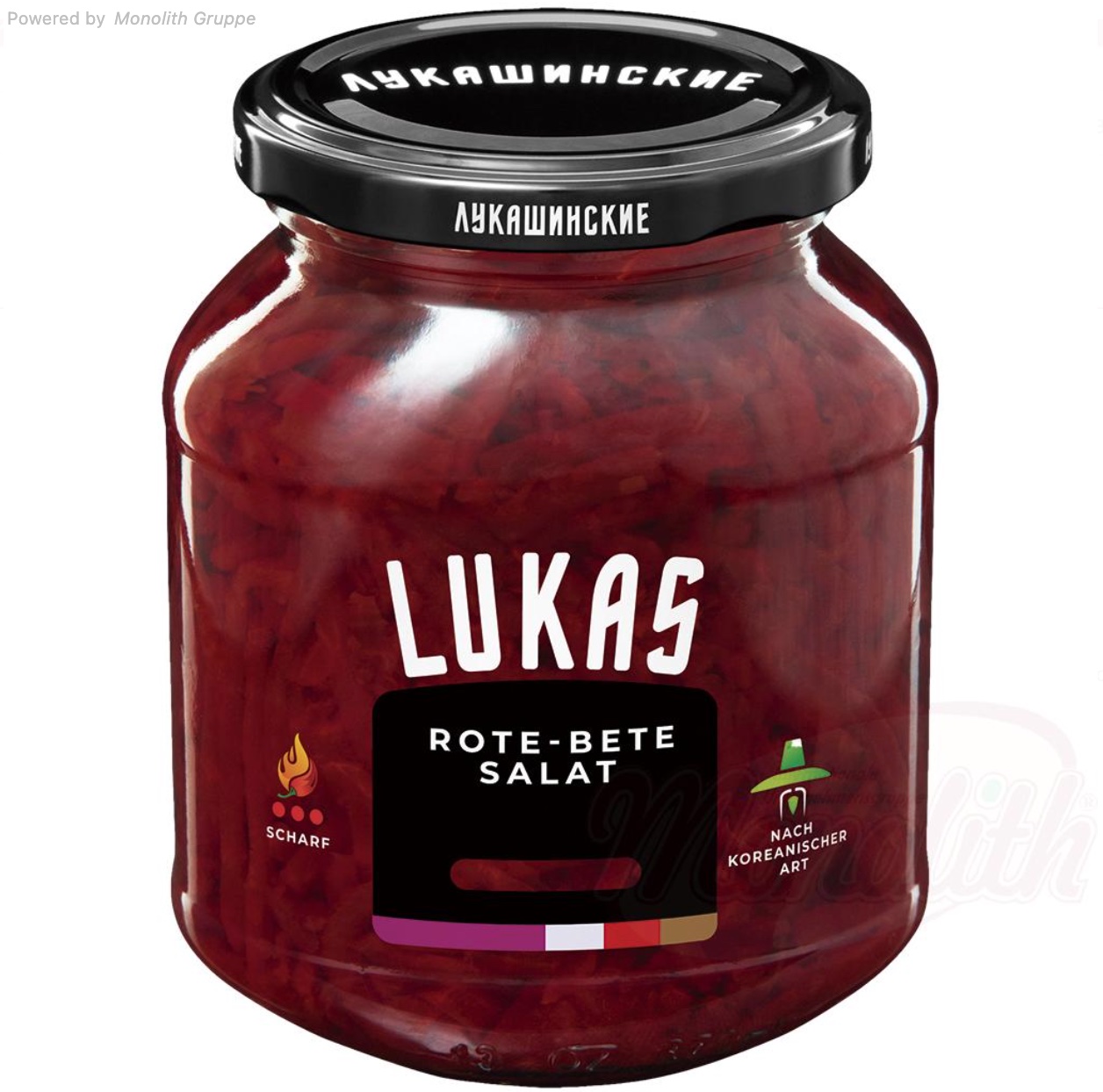 🇨🇿 "Lukas" Салат из свеклы по-корейски, 340 гр.
