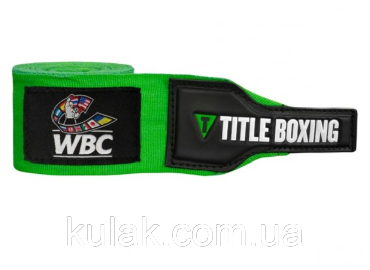 Боксерскі бінти TITLE Boxing WBC Hand Wraps