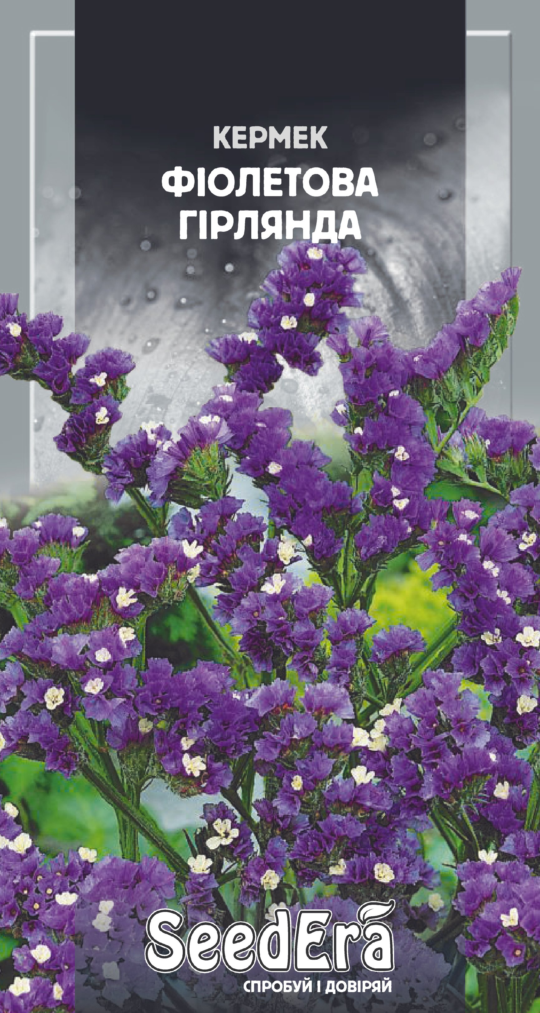 Насіння Квіти Кермек виїмчастий Фіолетова Гірлянда, 0,2 г