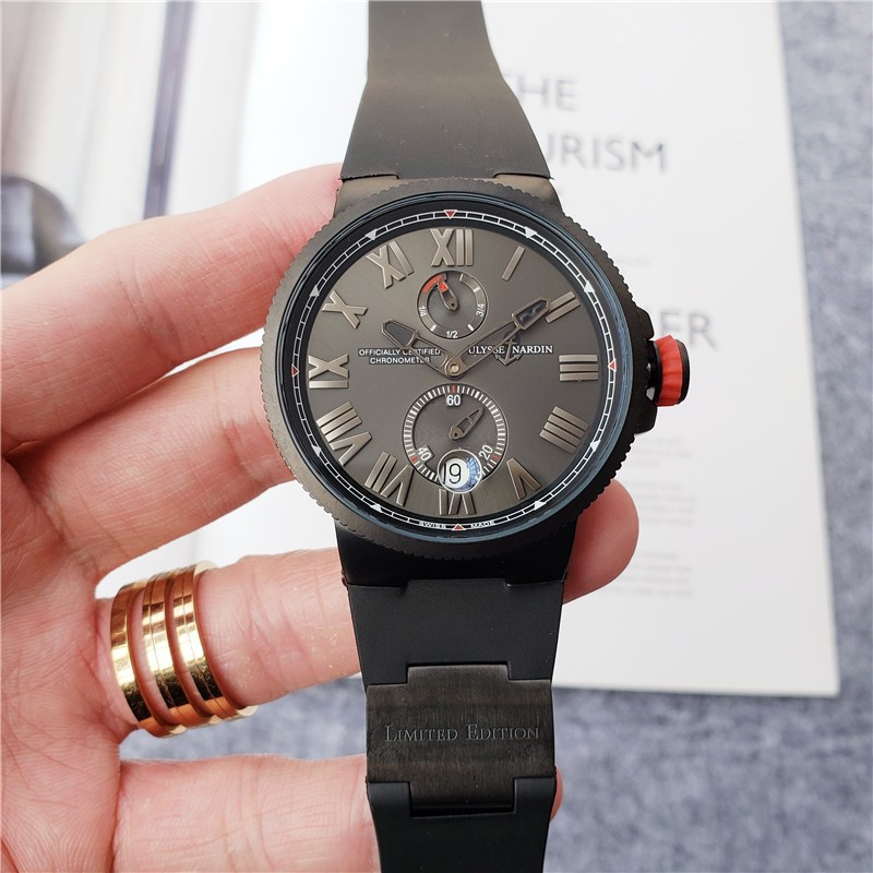 Ulysse Nardin Maxi Marine Chronometer 266-67-3/46 blaken