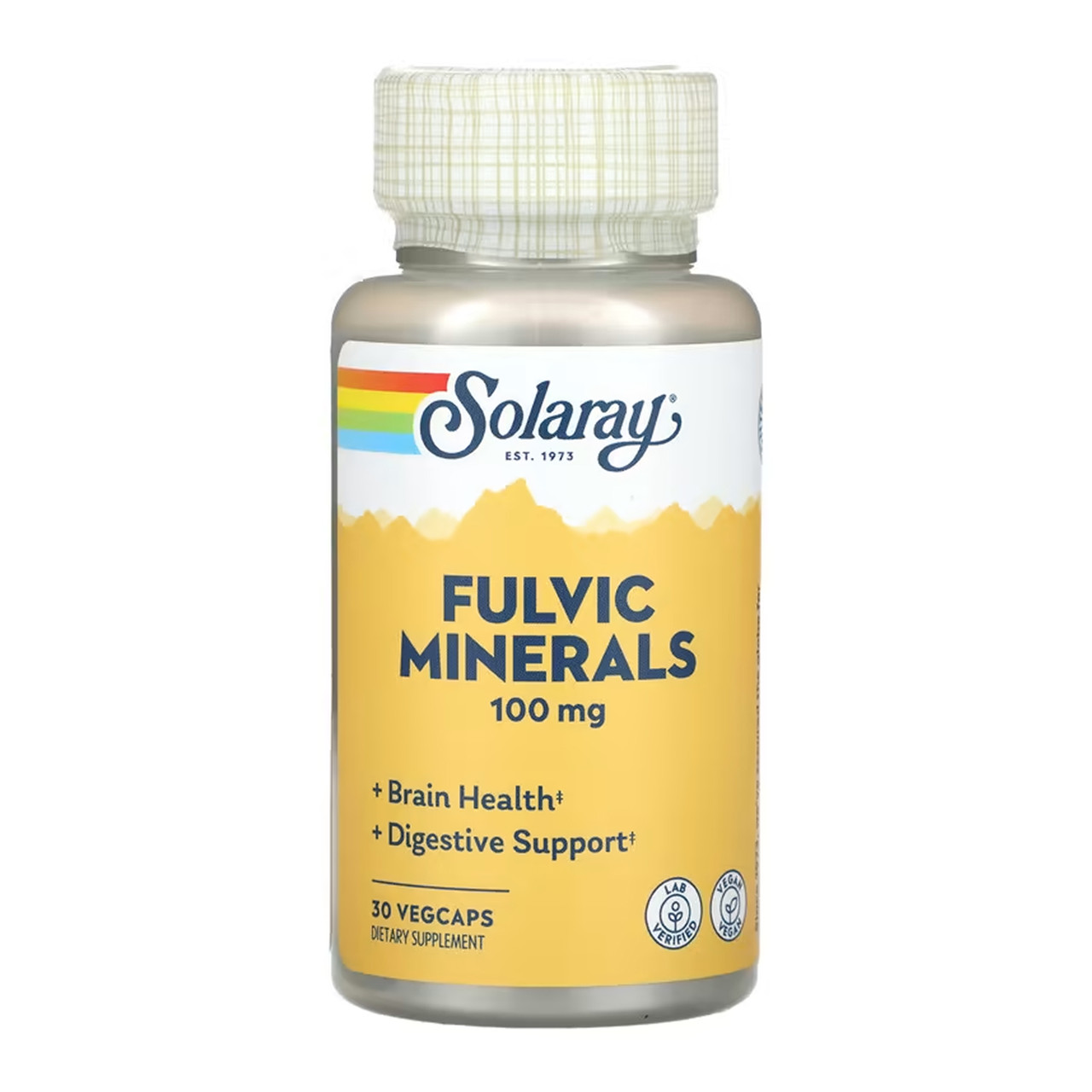 Fulvic Minerals 100mg - 30 vcaps