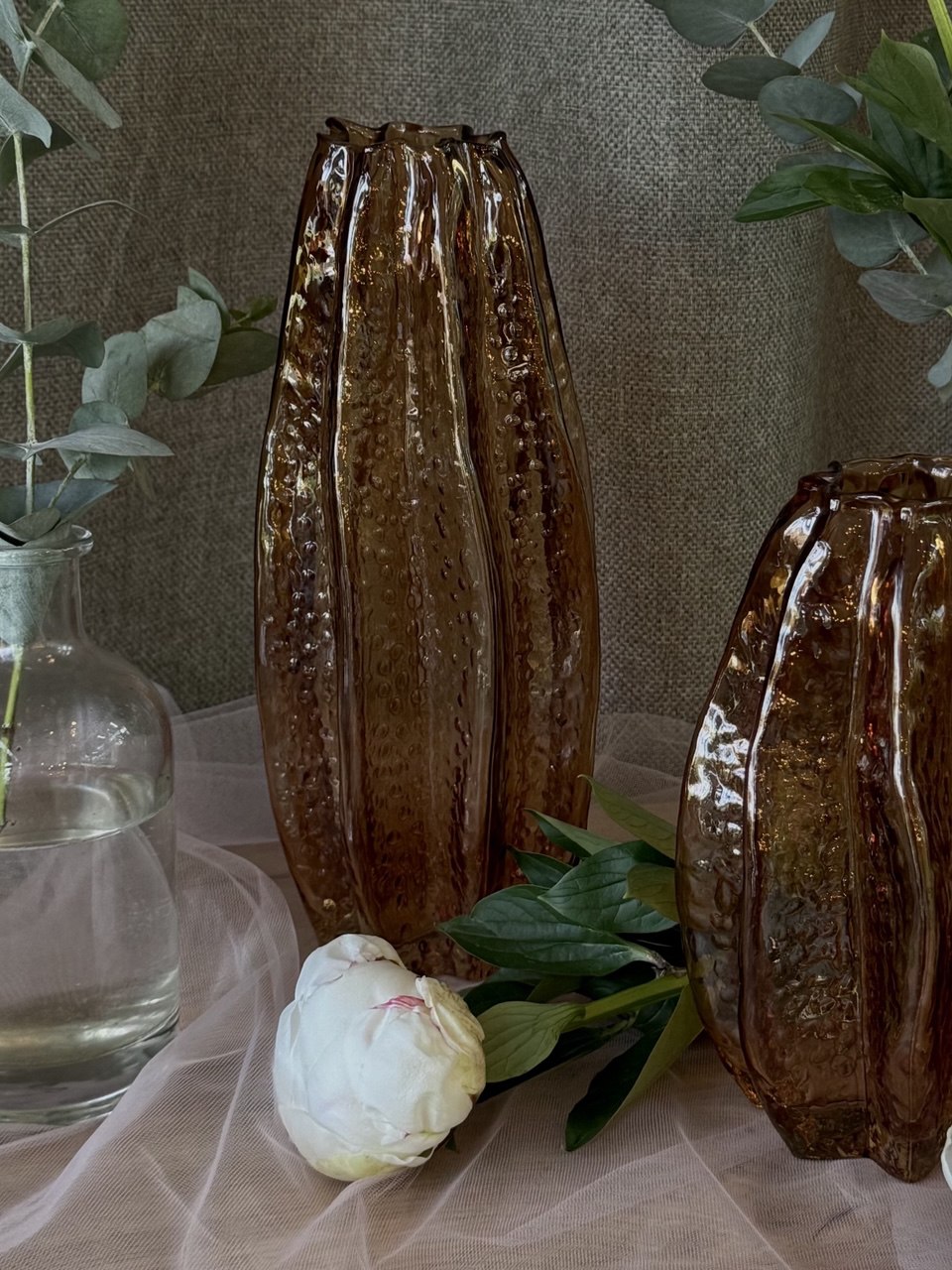 Ваза скляна Carambola M