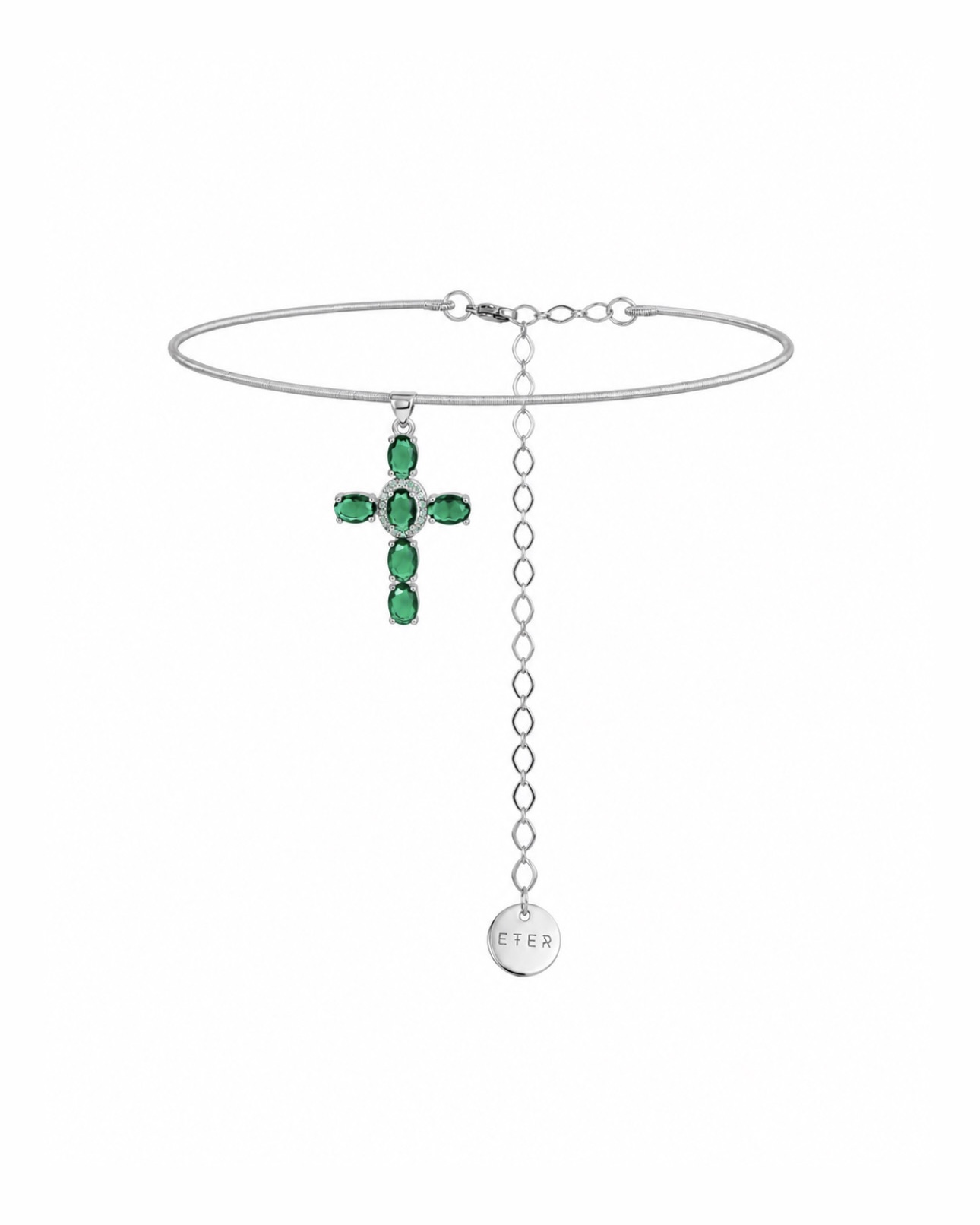 CROSS green silver