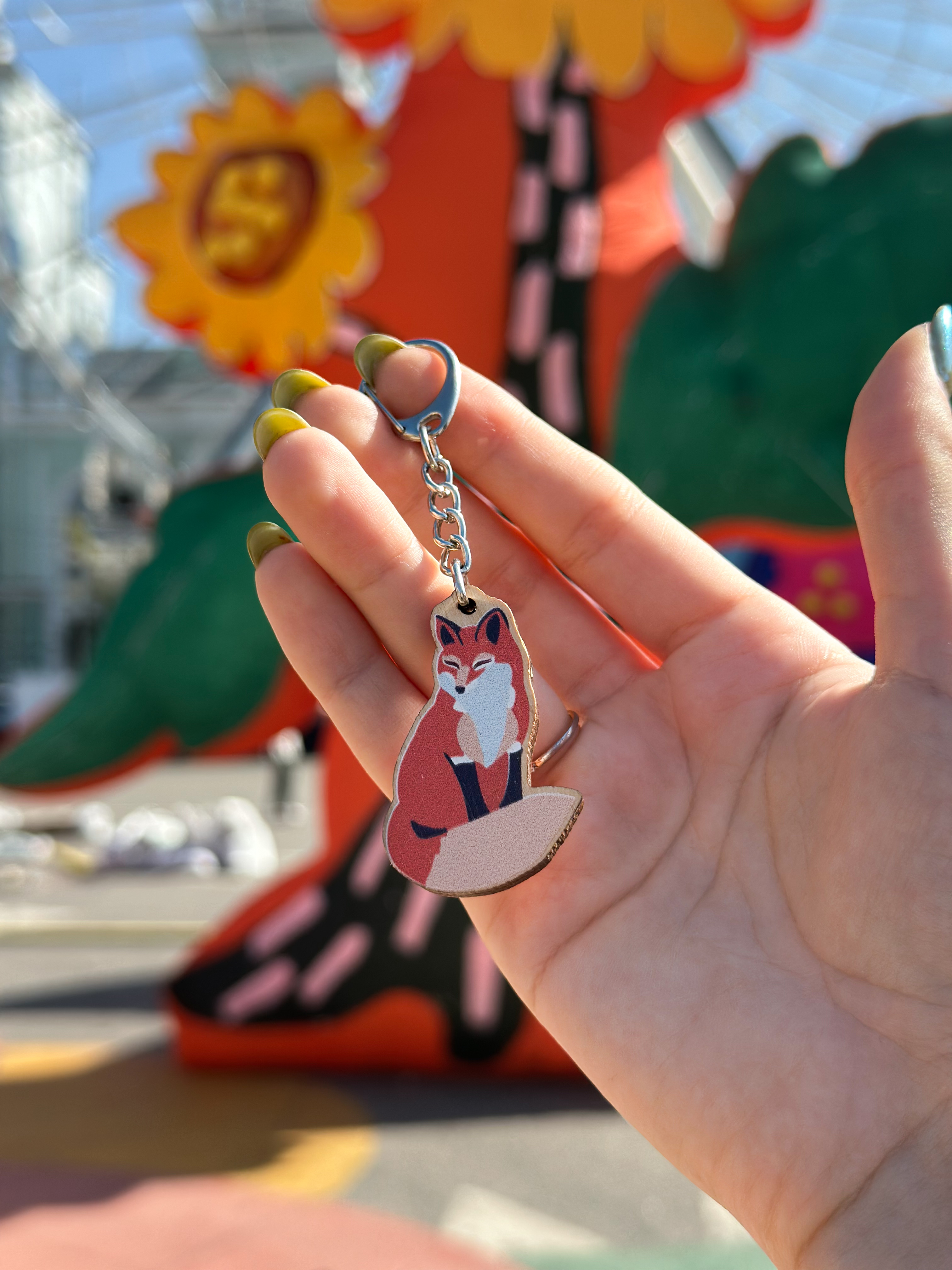 Брелок  "Лисиця"