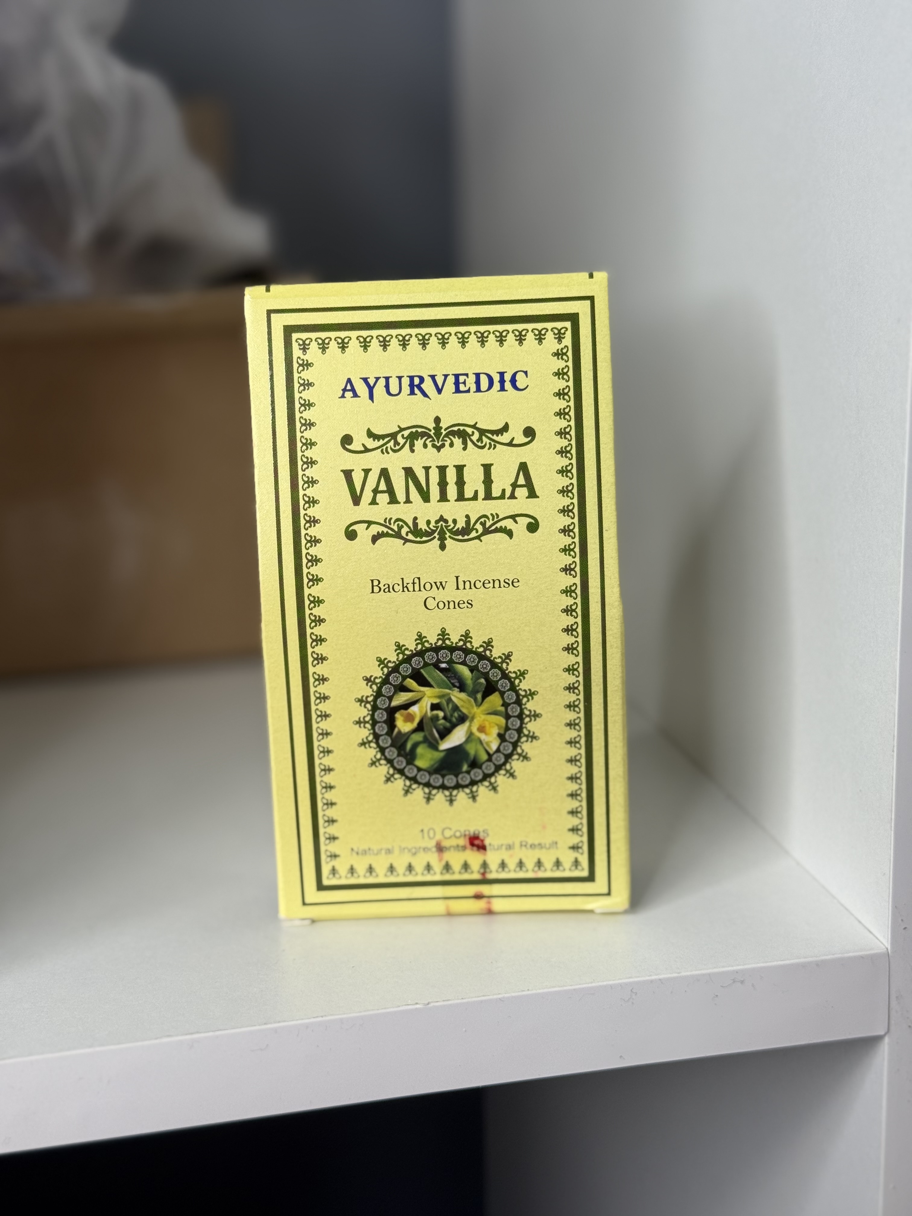 Конусні пахощі «ваніль»