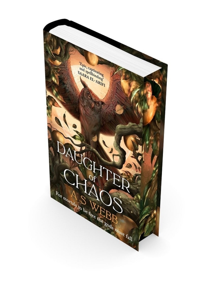 Daughter of Chaos A S Webb signed edition