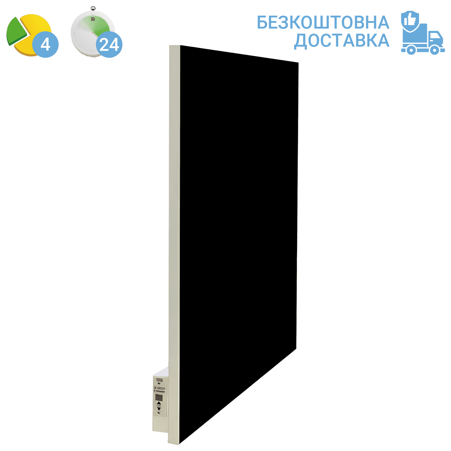 Керамічний обігрівач ТСM-RA 500 (чорний)