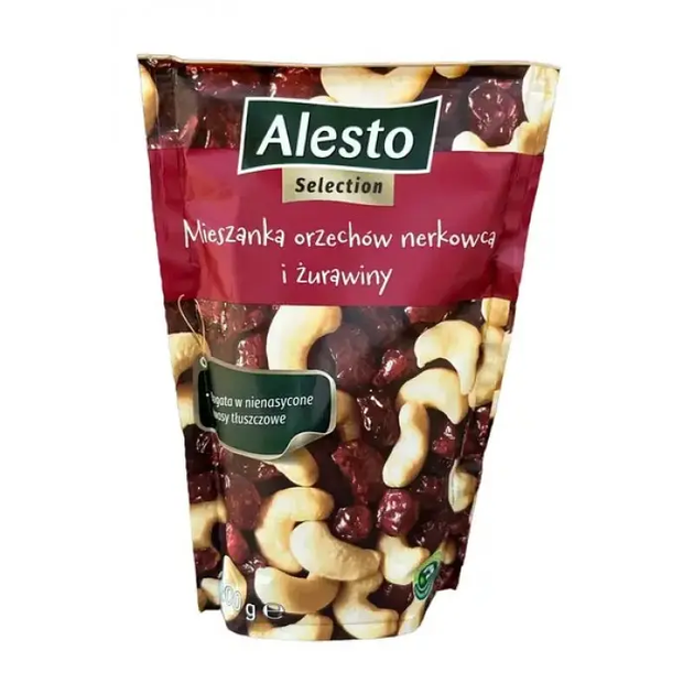 Суміш горіхів Alesto з журавлиною 200 г