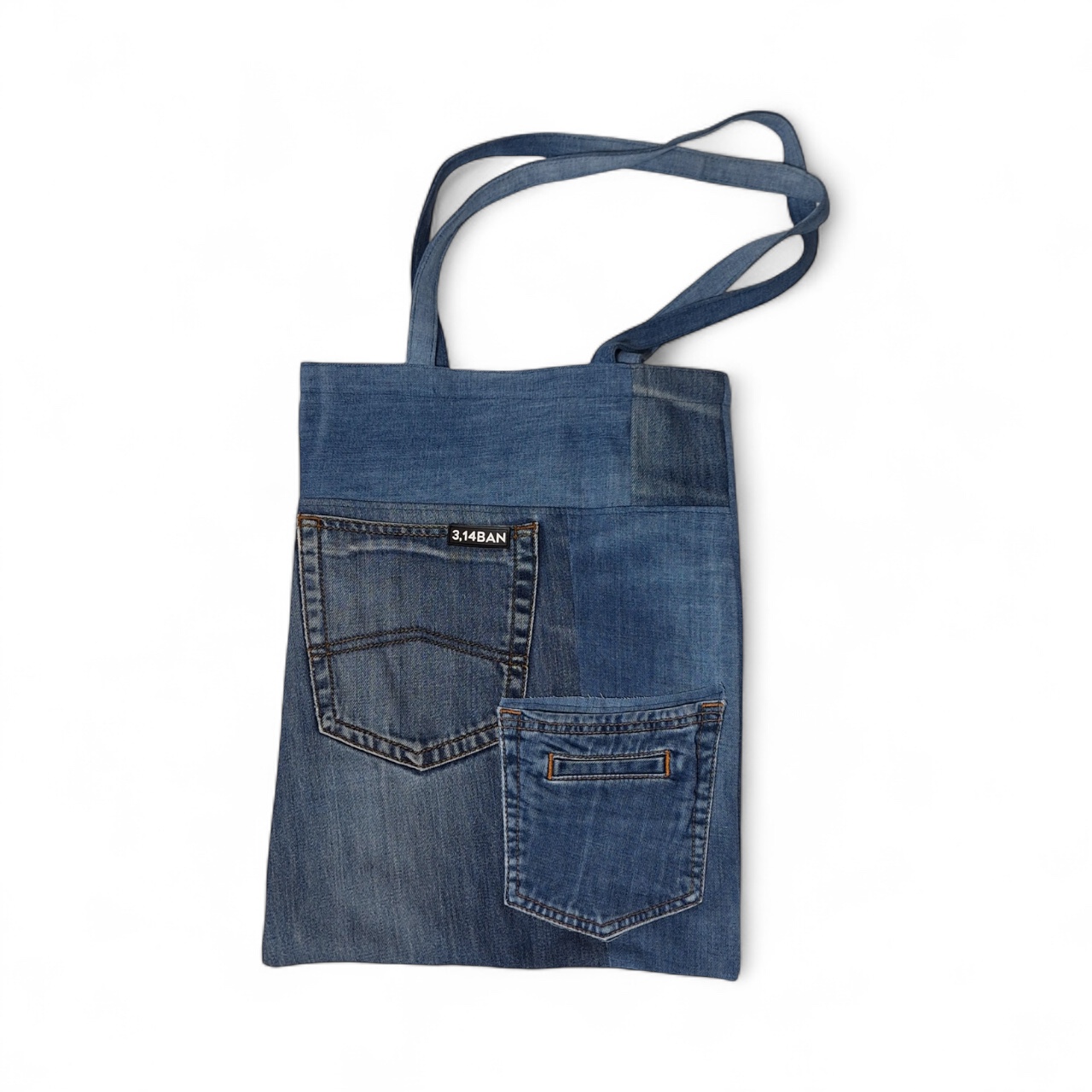 Upcycled Denim Tote Bag