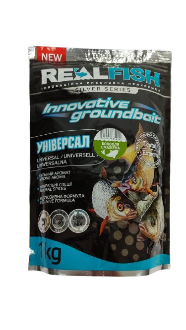 Прикормки від Real FISH " Універсальна ", Конопля смажена