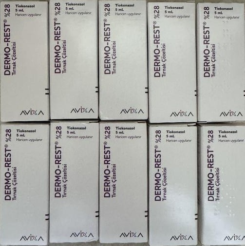 Dermo Rest %28 Tiokonazol Розчин протигрибковий Дермо Рест Тіконазол