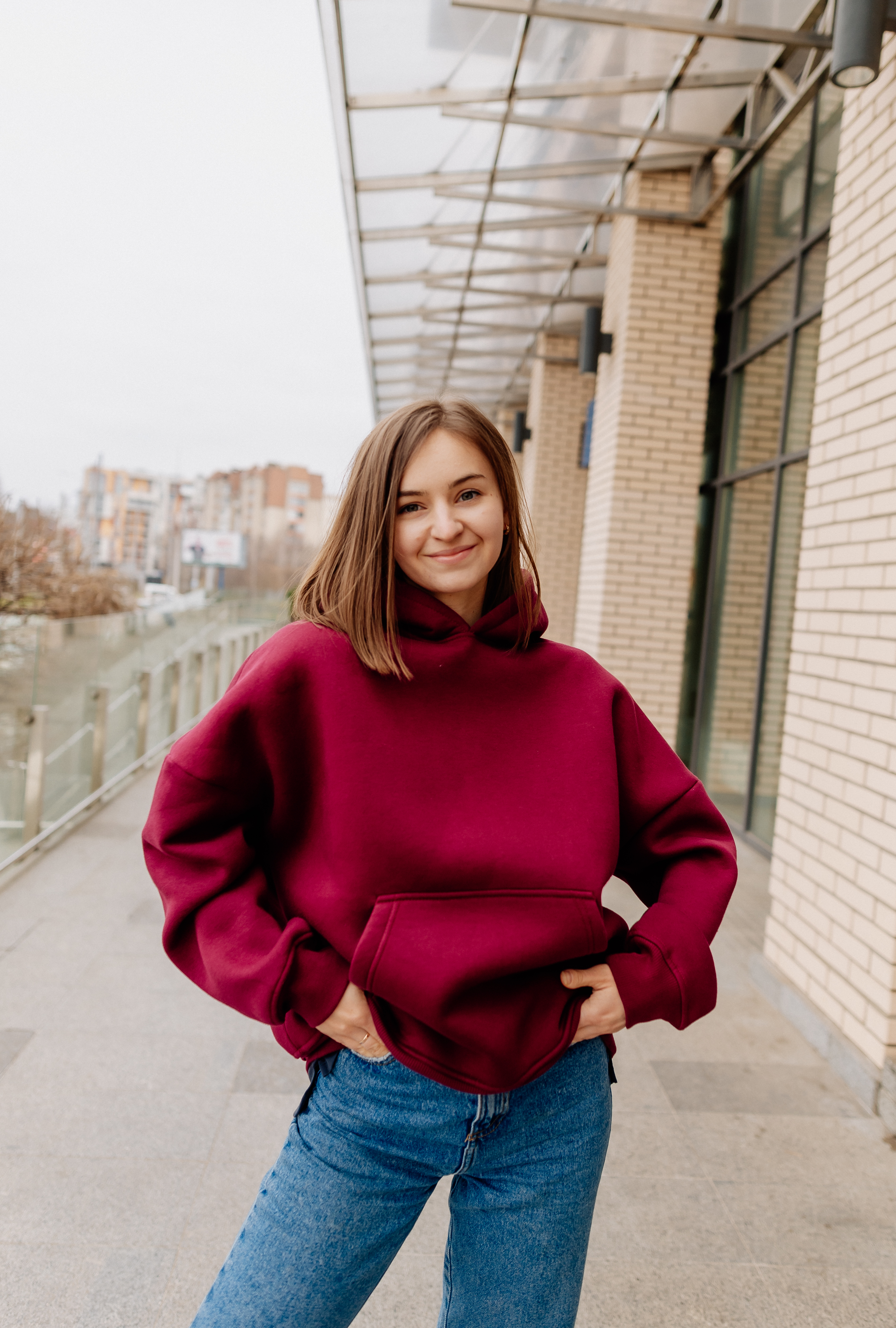 ХУДІ УТЕПЛЕНЕ ОВЕРСАЙЗ БОРДОВЕ