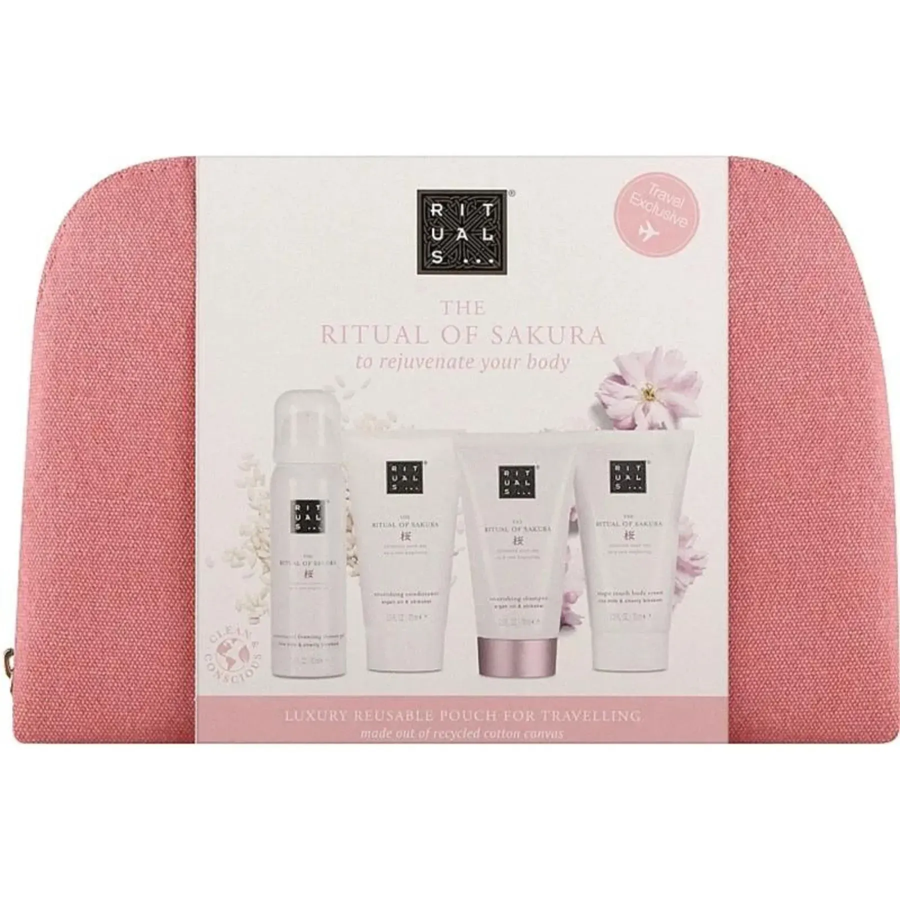 Подарунковий набір у косметичці The Ritual Of Sakura
