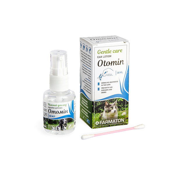 Отомін спрей вушний 30мл