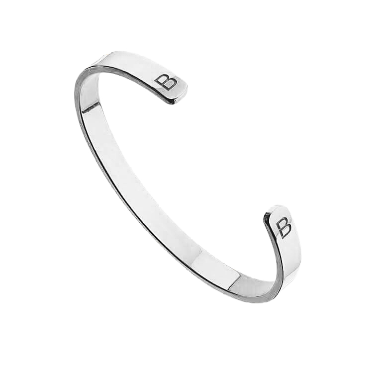 Bracelet ENSO with important symbols engraved sterling silver