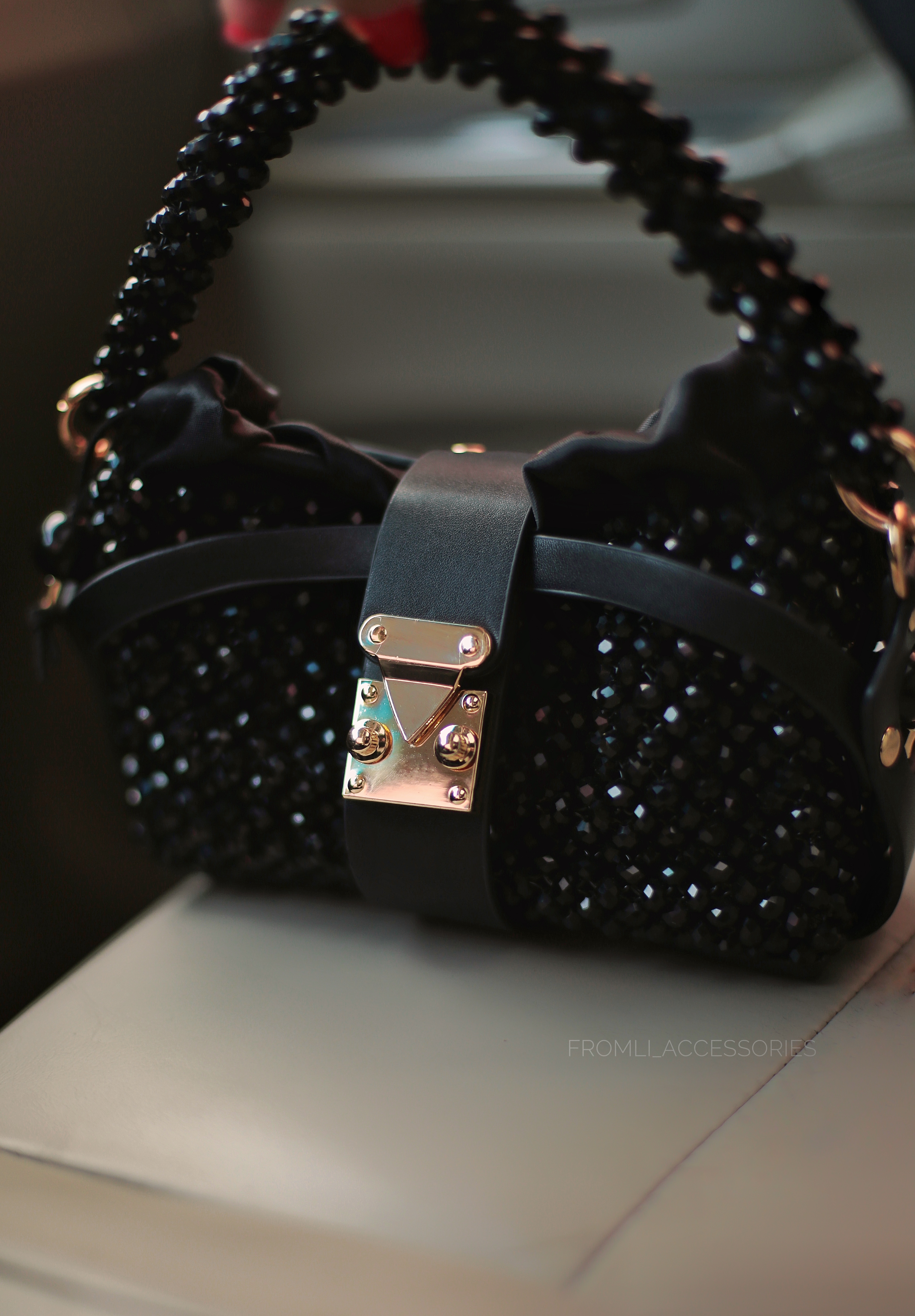 Сумочка Black Crystal Luxe