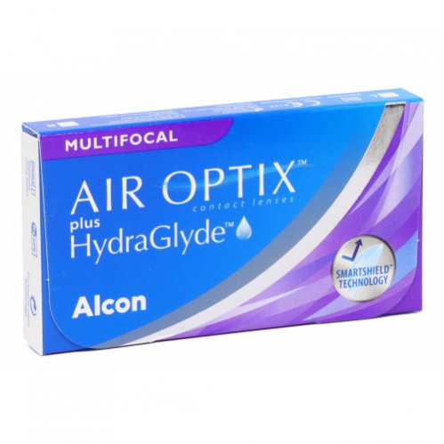 Контактні лінзи Air Optix plus HydraGlyde Multifocal (3 шт.)