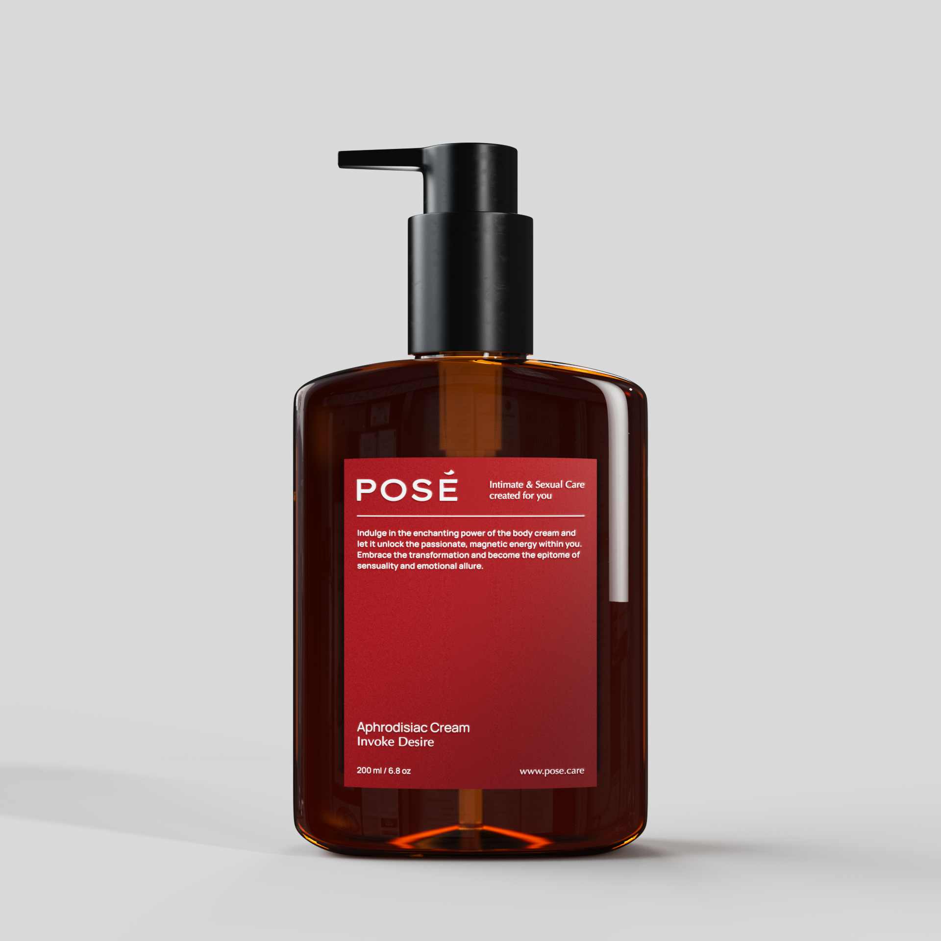 КРЕМ ДЛЯ ТІЛА «POSÉ APHRODISIAC CREAM INVOKE DESIRE» 200 мл