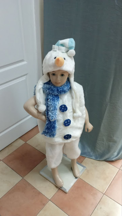 костюм сніговик 21