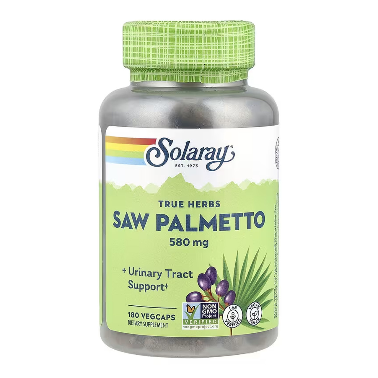 Saw Palmetto Berry 580mg - 180 vcaps