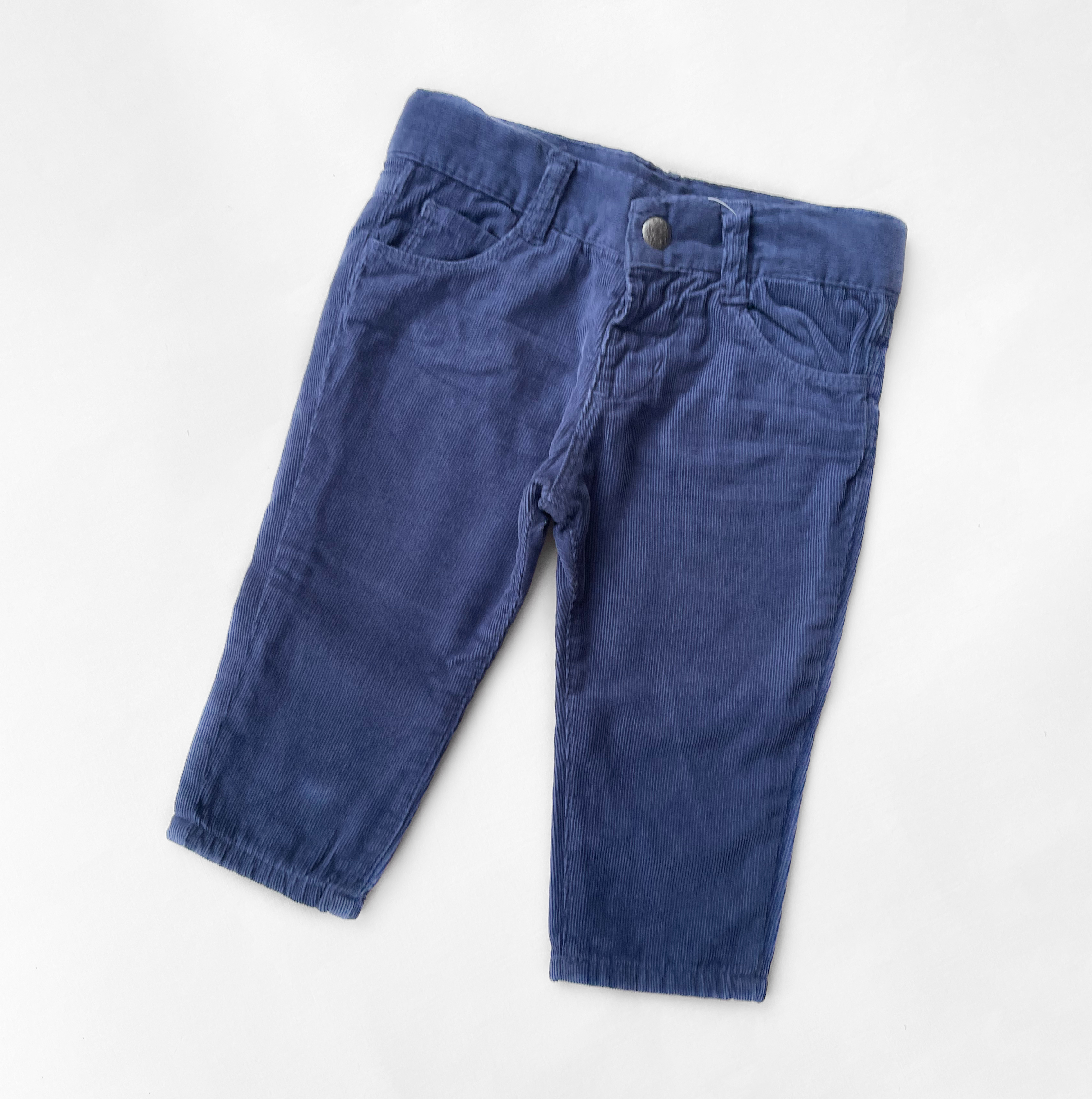 Сині штани (мікровельвет)