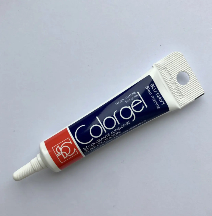 Барвник гелевий синій Modecor Blu Navy