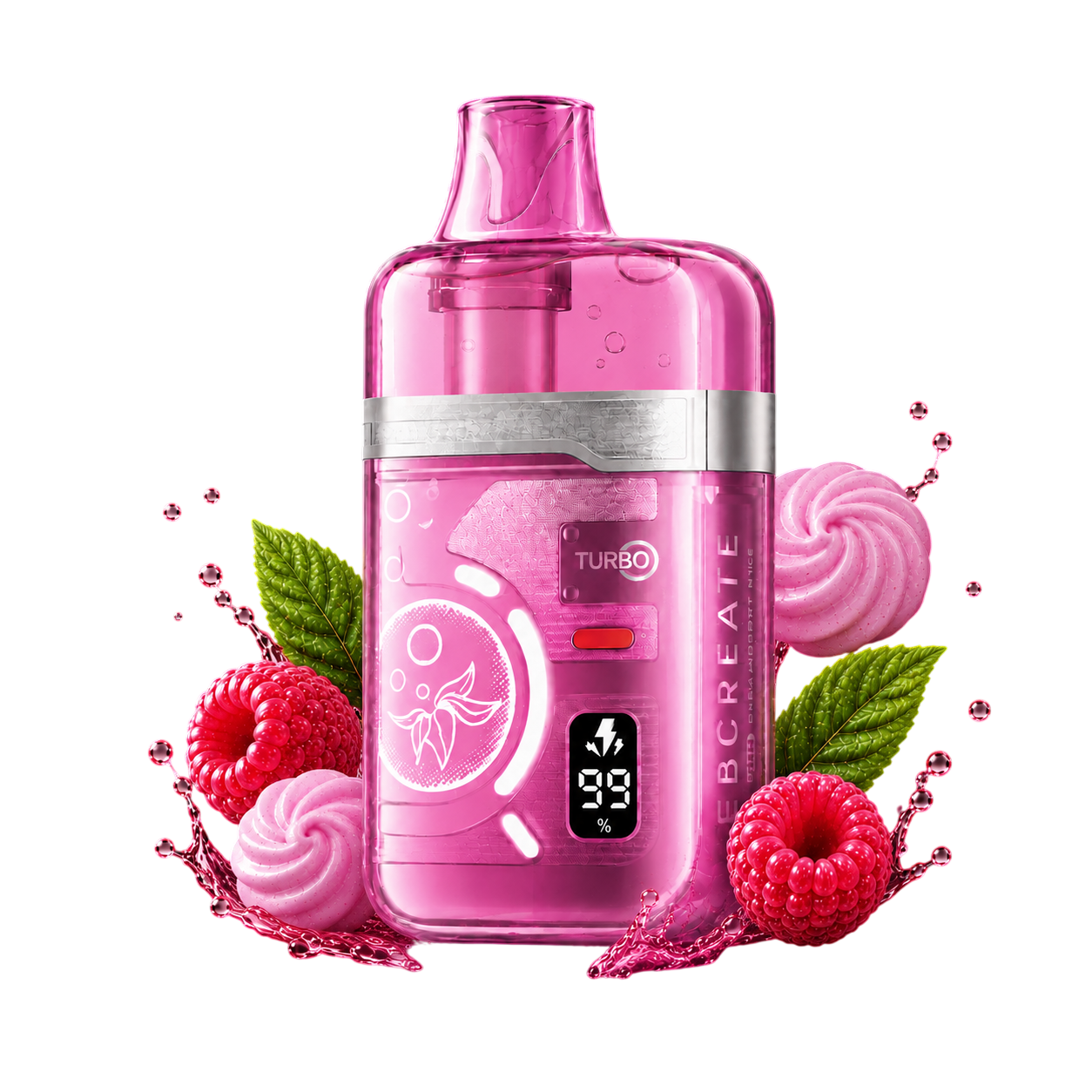 BC Pro 40000 Raspberry Mallo (Малина Маршмеллоу)