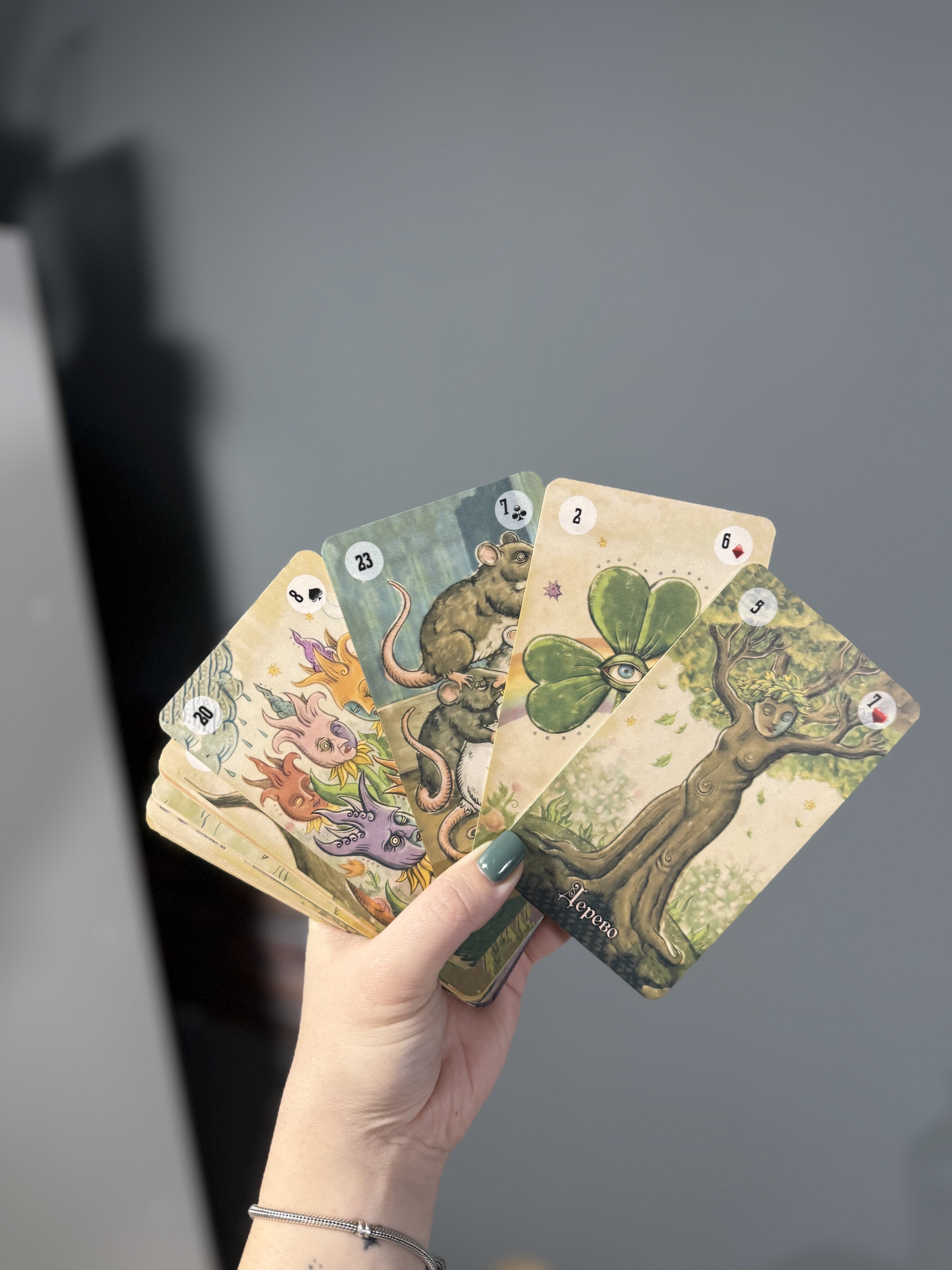 Оракул Ленорман «Тріумфи місяця»