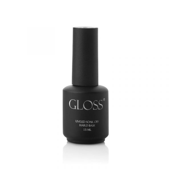 Гелева база для гель-лаку GLOSS Hard Base, 15 мл