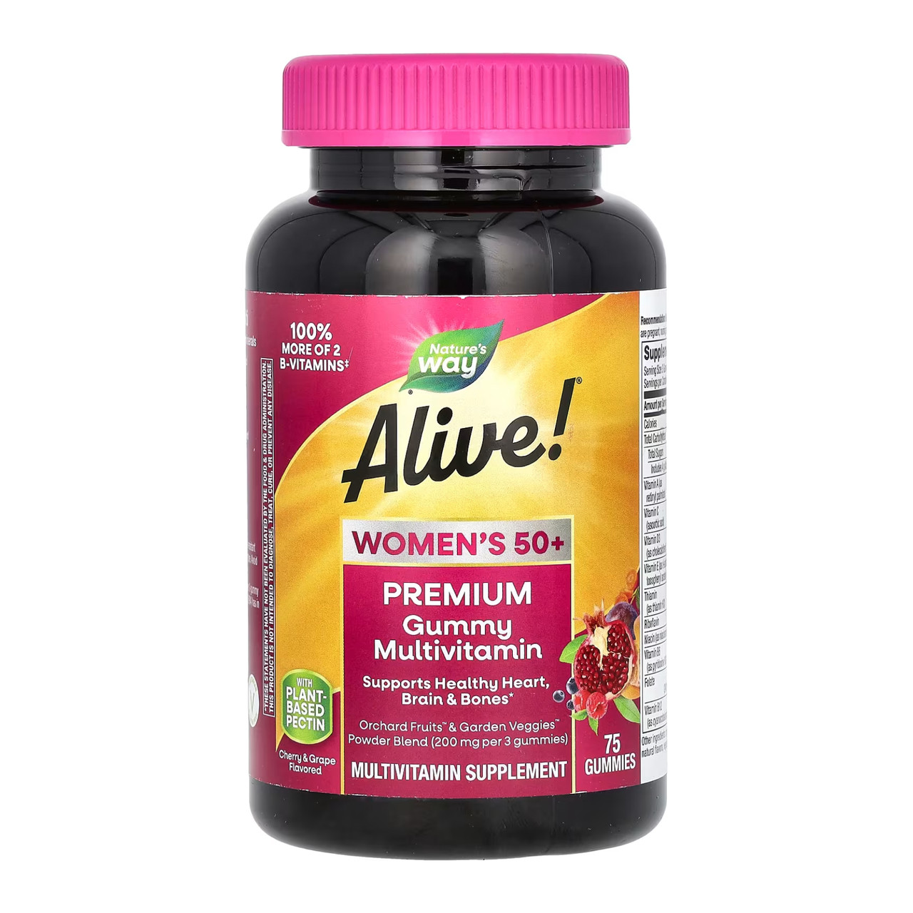 Мультивітаміни, Women's 50+ Premium Gummies Multivitamin - 75 gummies