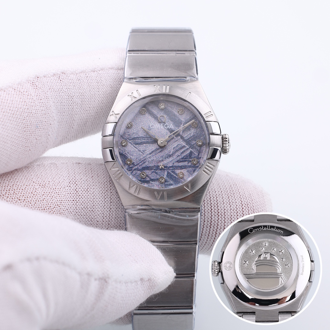 Omega women 123.10.24.60.57.001 Constellation Quartz 24mm 