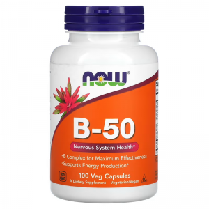 NOW Foods B-50 100 веган капс