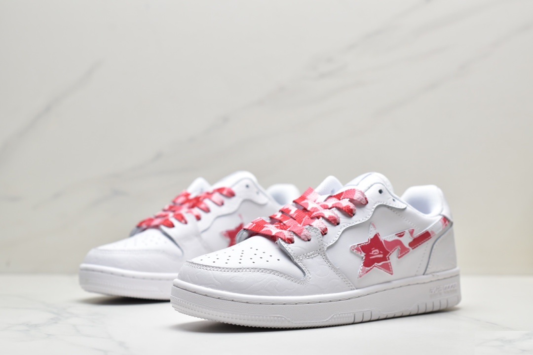 BAPE Sta low Red Star