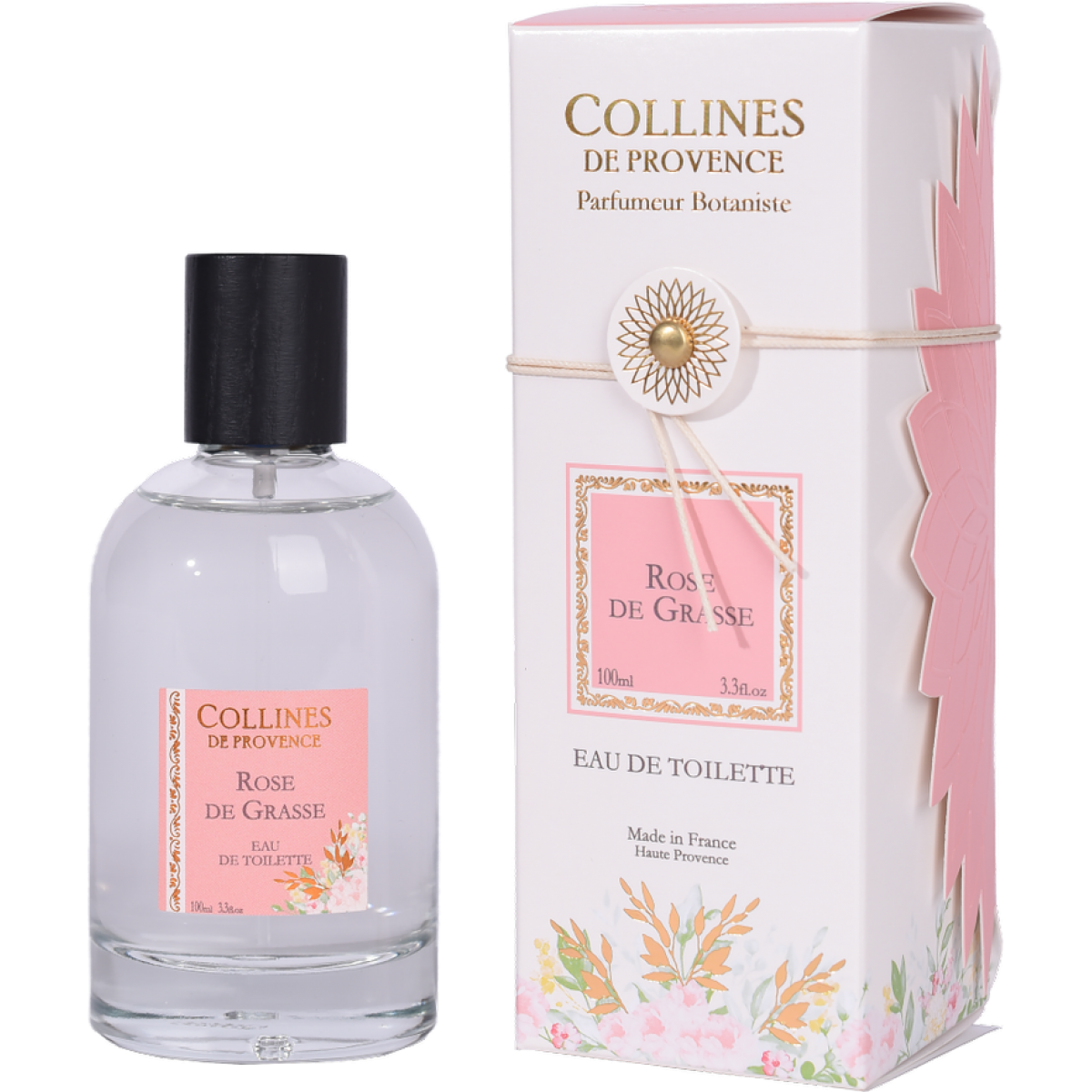 Туалетна вода Collines de Provence Троянда з Граса Les Naturelles (Природа), 100мл