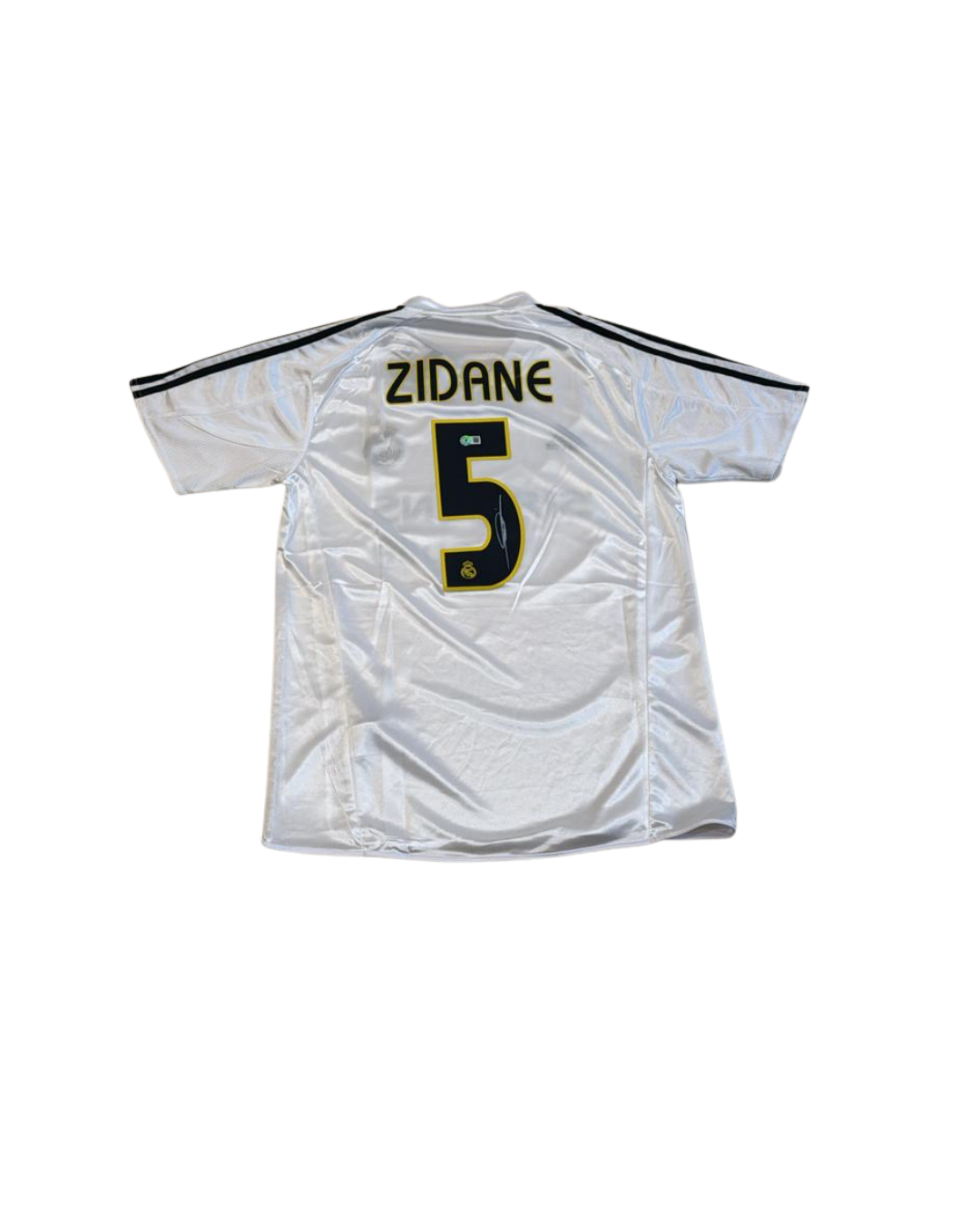 JERSEY ZINEDINE ZIDANE MADRID SIGNED CERTIFICADO BECKETT