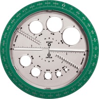 Helix Angle and Circle Protractor