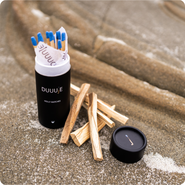 DUUUJE. Holly matches from  Palo Santo (10 in box)
