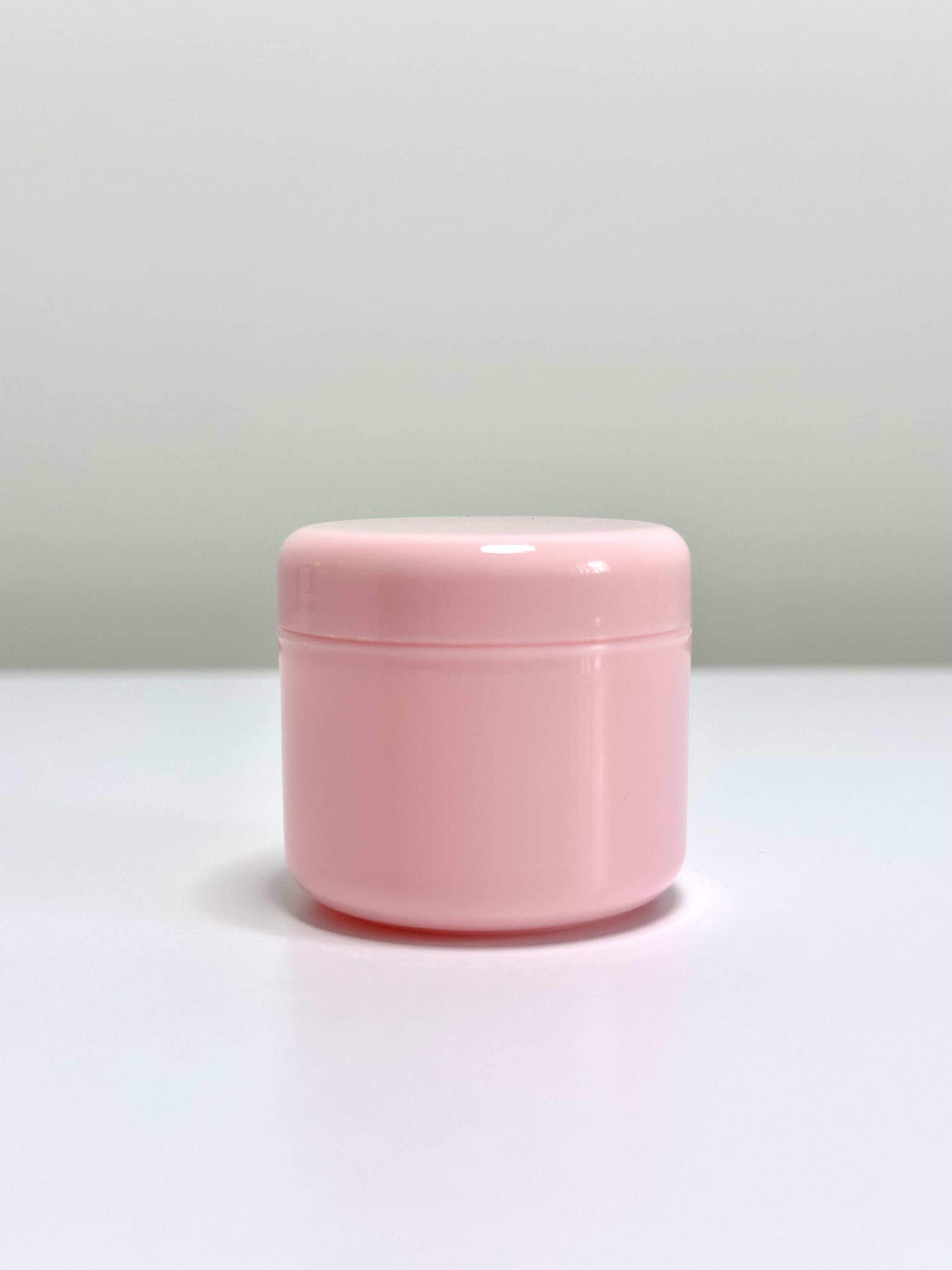 Баночка косметична 30 мл пластикова рожева