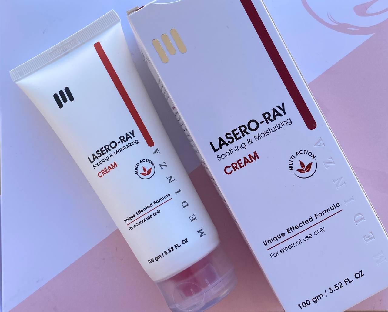 LASERO-RAY CREAM Заспокійливий та зволожуючий крем 100 гр