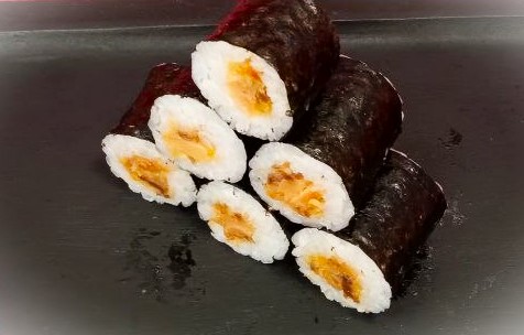 Hosomak pieczony łosoś