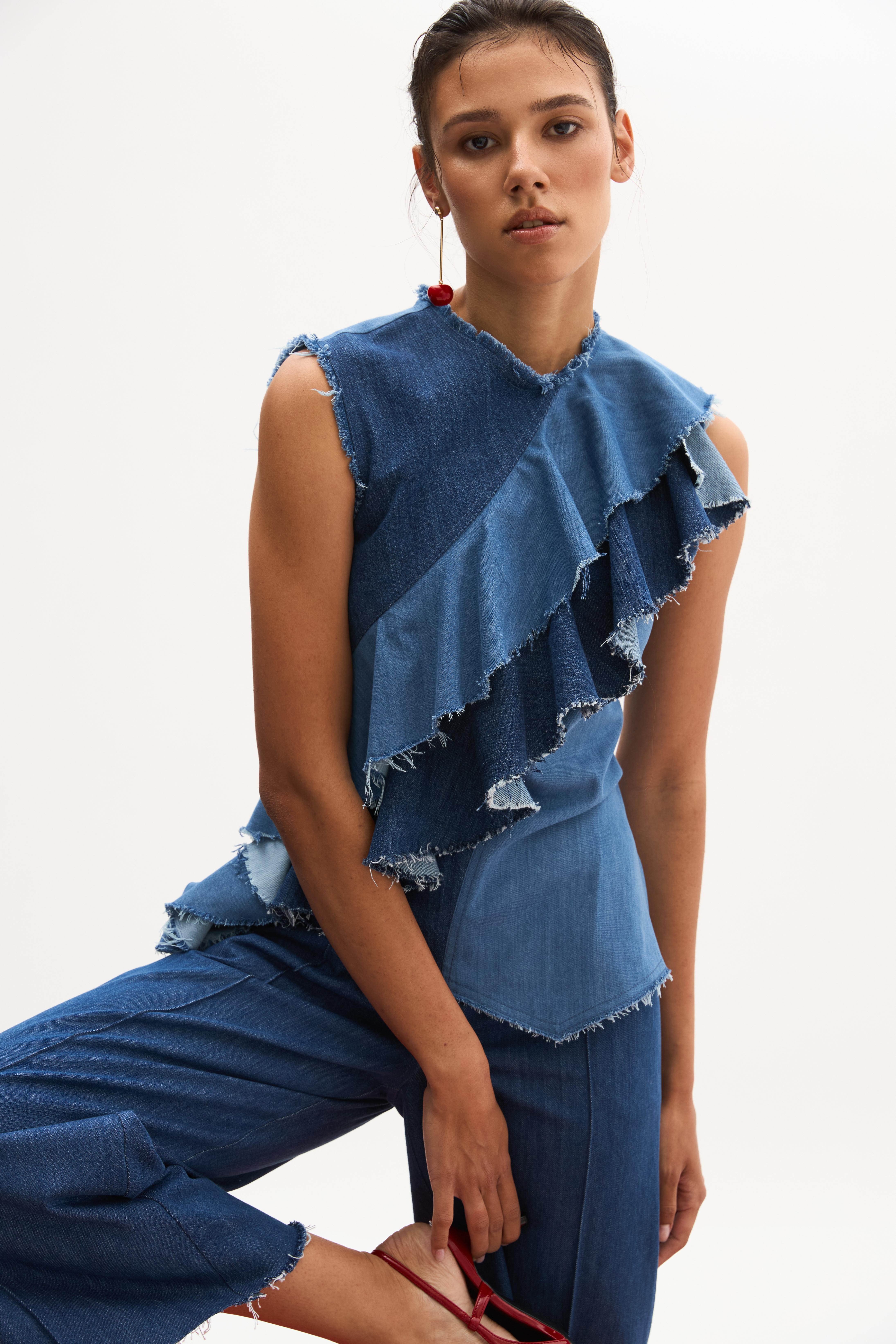 Denim T-shirt