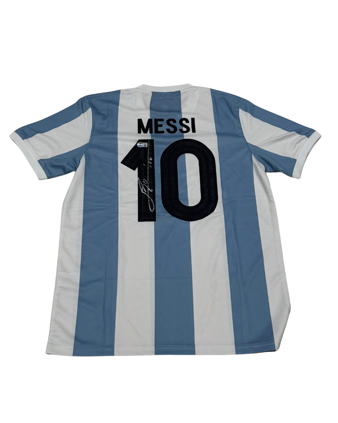 LIONEL MESSI ARGENTINA JERSEY SIGNED CERTIFICADO BECKETT