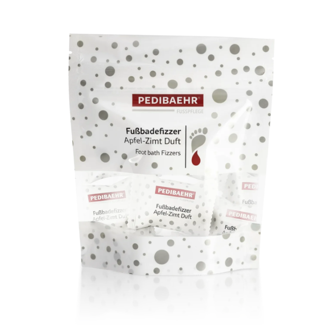 Бомбочка для ванни та ванни для ніг  з ароматом яблука та кориці, 1 шт