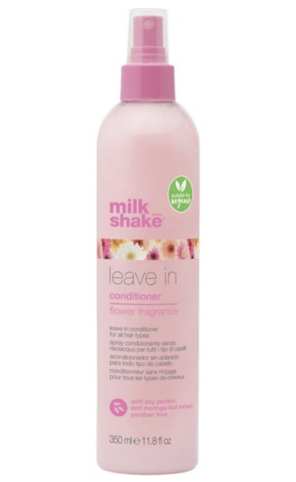 milk_shake flower power leave-in conditioner Кондиціонуючий незмивний спрей для всіх типів волосся, 350мл