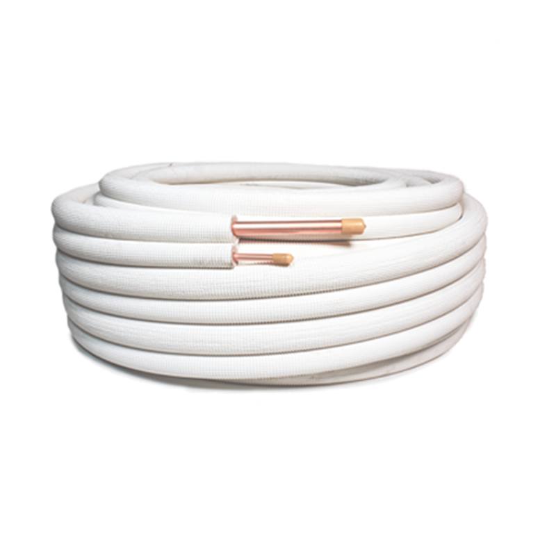 Труба мідна кондиціонерна в ізоляції 3/8 * 5/8  (9.5мм * 15.9мм) Sino спарена в бухті 4,5м