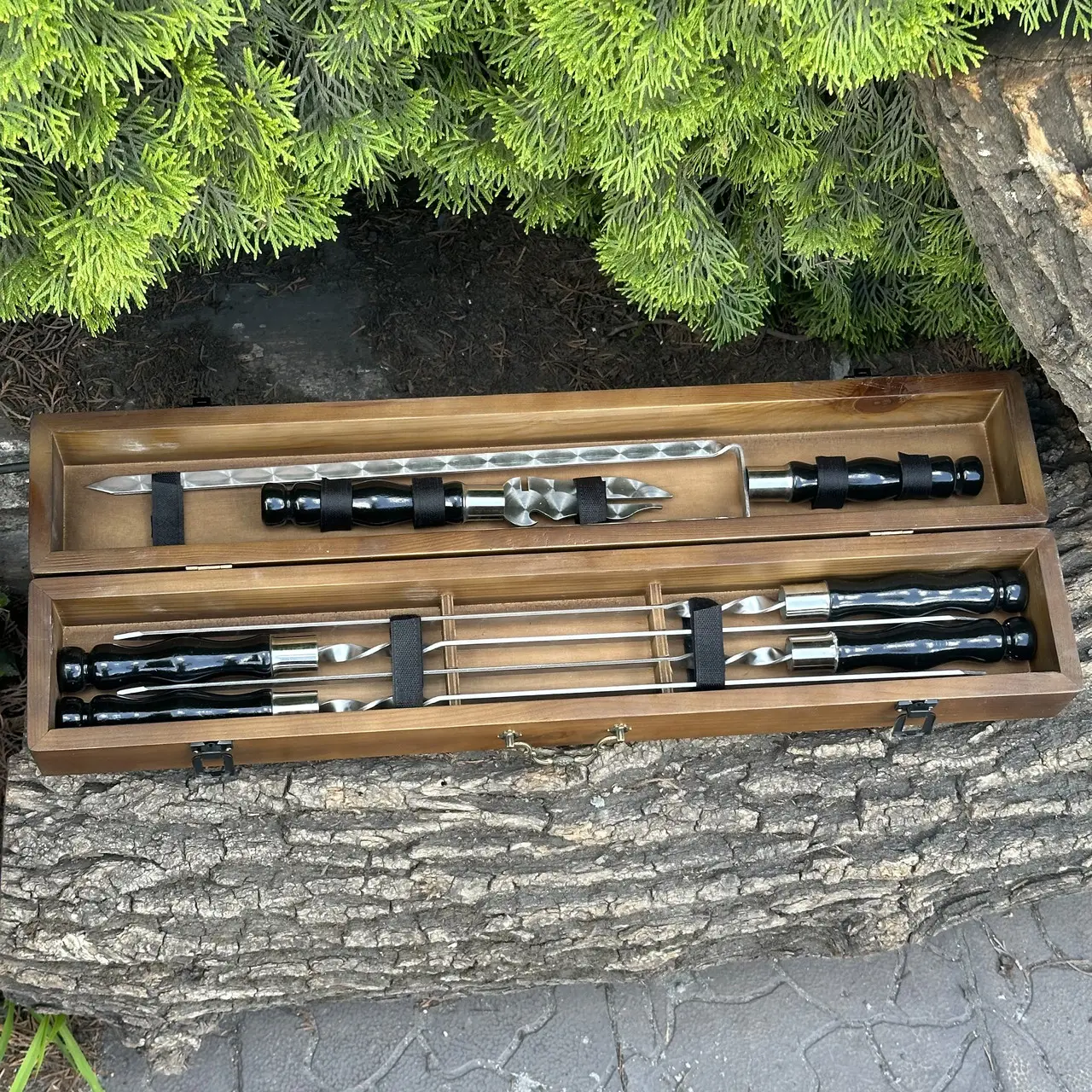 Подарунковий набір ШашлиКейс темний