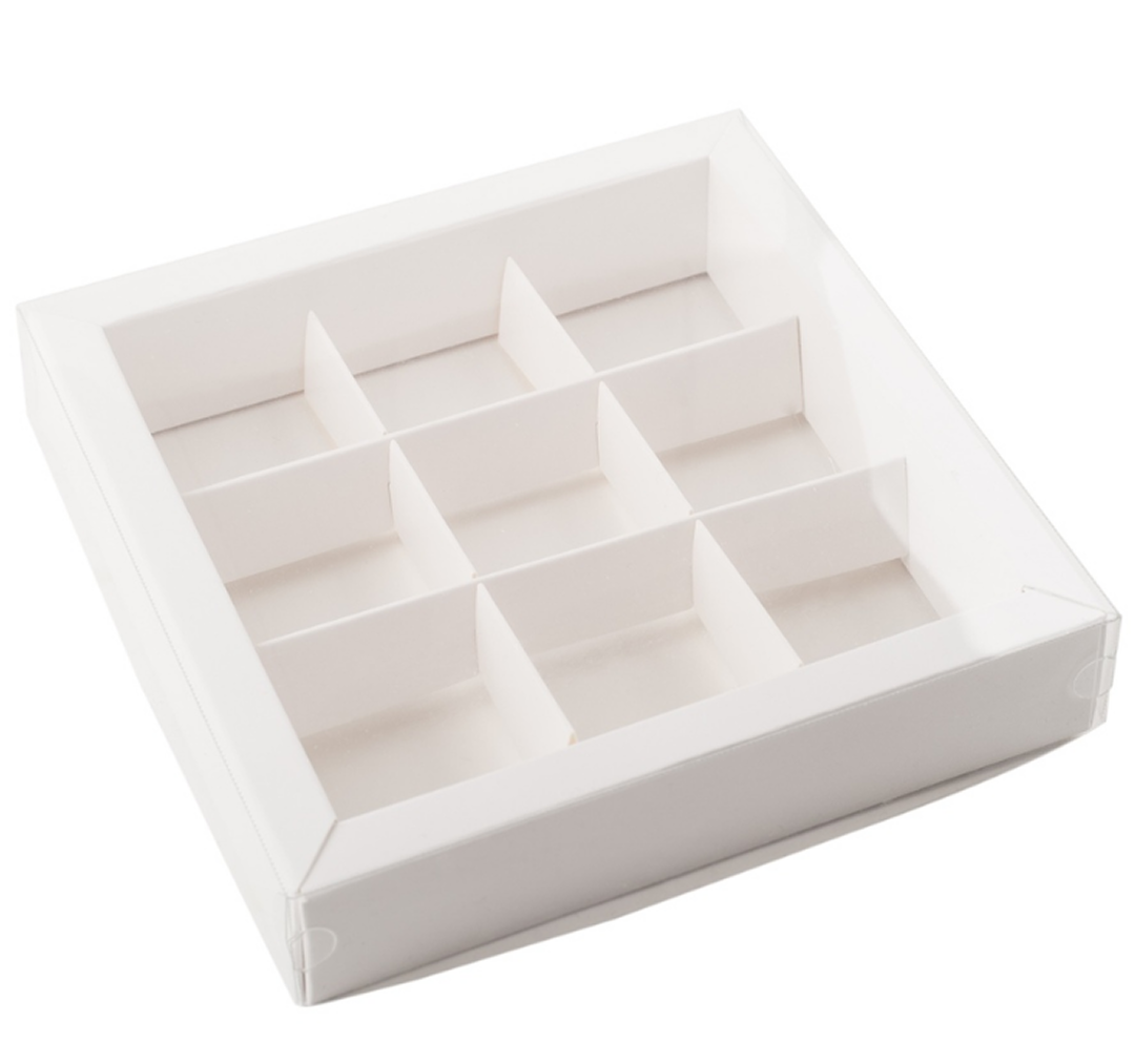 Коробка для цукерок 12×12×3 см